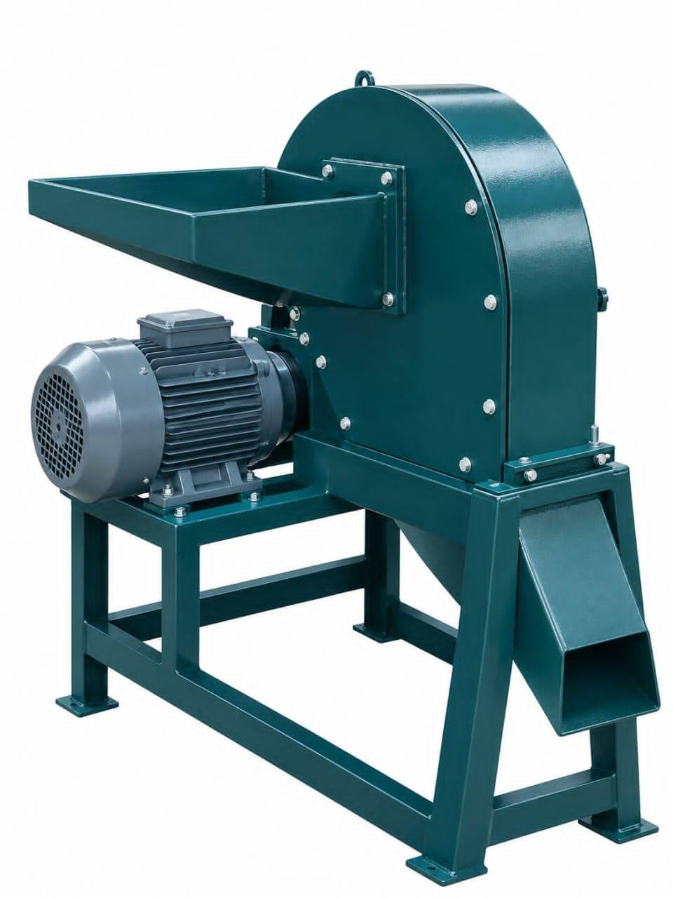 Pulverizer machine for fine grinding feed ingredients